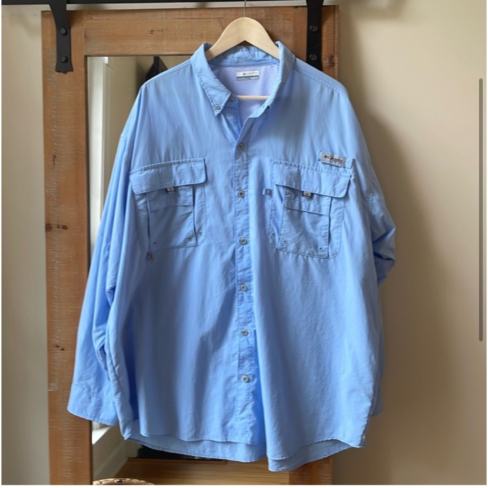 Columbia PFG Bahama Il Fishing Shirt Size XXL
